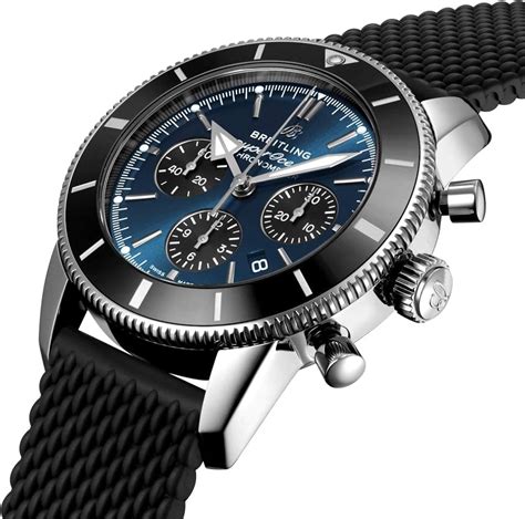 breitling superocean heritage quadrante blu movimento|pre owned breitling superocean heritage.